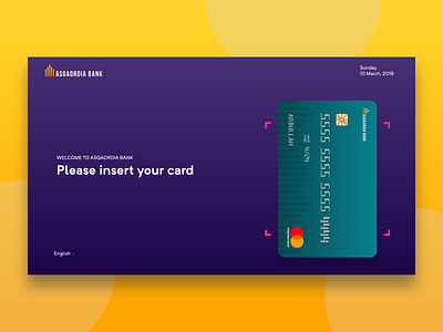 ATM Redesign animation app atm design flat icon redesign typography ui ux web