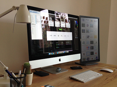 Office Setup imac mac minimal office setup workspace