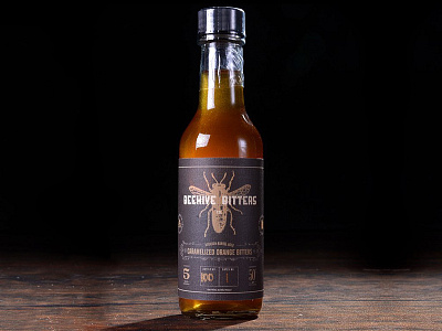 Beehive Bitters bitters bottle label