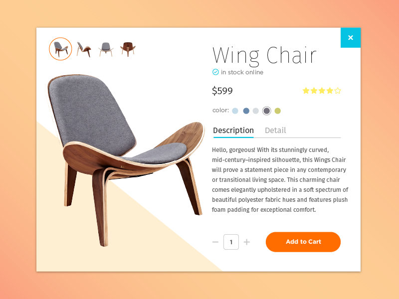 Product Card by Brooke Bell on Dribbble