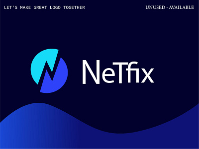 Netfix logo abstract logo branding creative logo logo designer popular logo ui