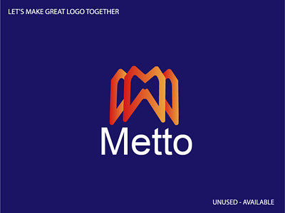 Metto logo abstract logo branding creative logo design illustration logo logo designer modern logo ui vector