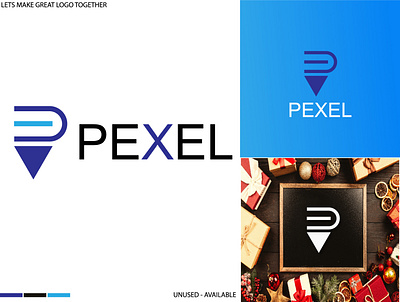 Pexel Logo abstract logo branding creative logo design illustration logo logo designer modern logo ui vector