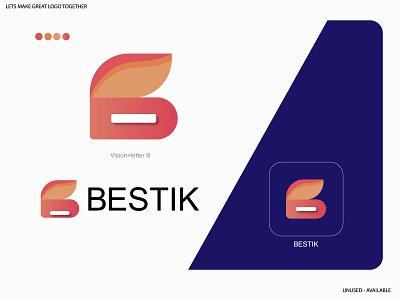 BESTIK LOGO abstract logo branding creative logo design illustration logo logo designer modern logo ui vector