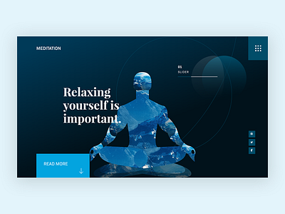 Meditation - Landing Page