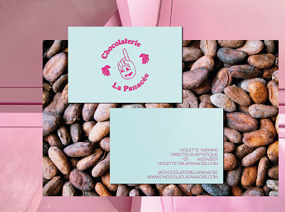 Branding pour la chocolaterie "La Panacée" branding design graphic design illustration logo typography