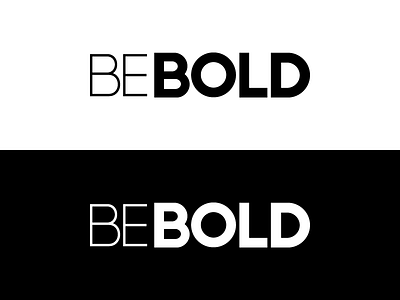 Be Bold Logo