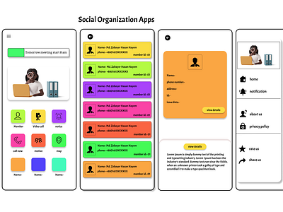 Social Organization Apps