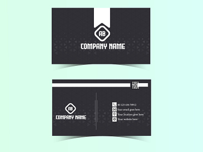 Business Card Design business card template modern design
