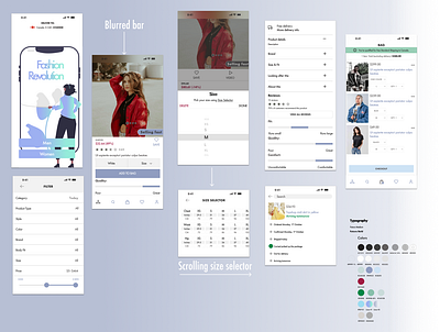 Mobile Clothing Shop branding dropship fashion ios mobile shop shopping ui ux