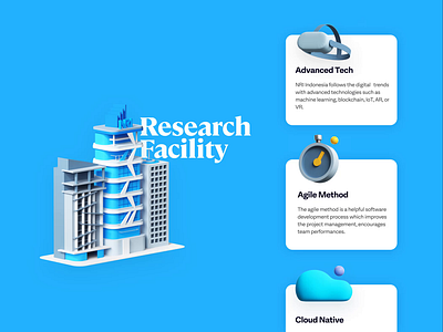 NRI advance features 3d agile animation building cloud illustration research time timeless udhaya vr web