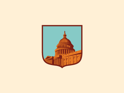 Capitol badge bas capitol details emblem washington