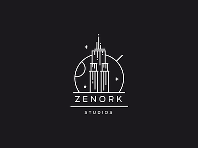 Zenork bas baspixels building empire state icon logo new york udhaya zen
