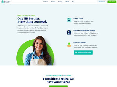 Sheakley Homepage Render Part02 branding construction worker design agency employee benefits fracture gift human resource illustration landing page landing page illustration safety timeless visual design wounded man