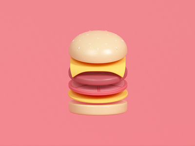 Cheeseburger Illustration