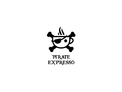 Pirate Expresso (unused) bas baspixels brand design brand designer coffee expresso icon designer identity identity designer logo designer mark pirates symbol