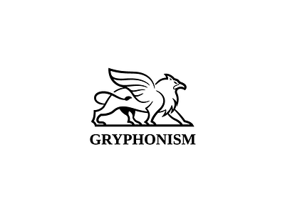 Gryphonism bas baspixels brand design brand designer eagle griffin gryphon icon designer identity identity designer lion logo designer mythological