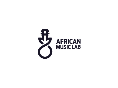 African Music Lab african bas baspixels brand design brand designer guitar icon designer identity identity designer jazz lab laboratory leaf logo designer music pop rock song