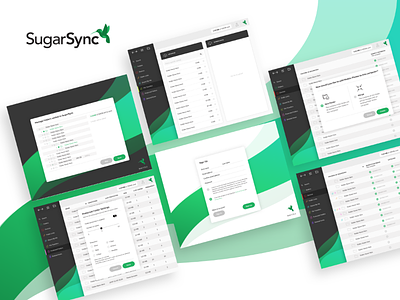 SugarSync ui ux design website app