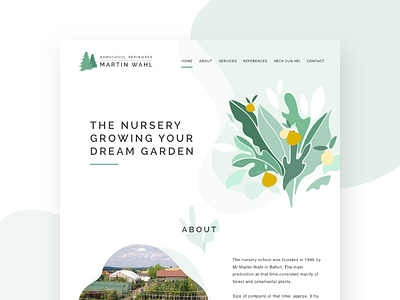 Website design & Illustration