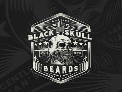 Black Skull Beards