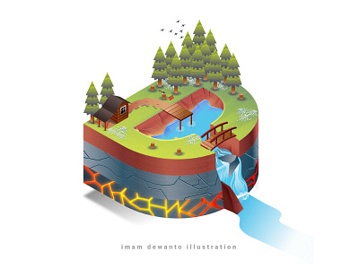 Isometric Letterscape D