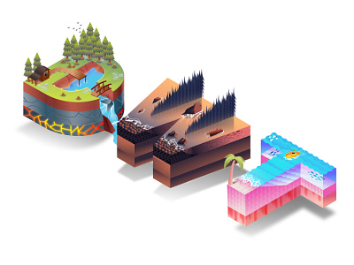 DWT Isometric Letterscape - Put Together