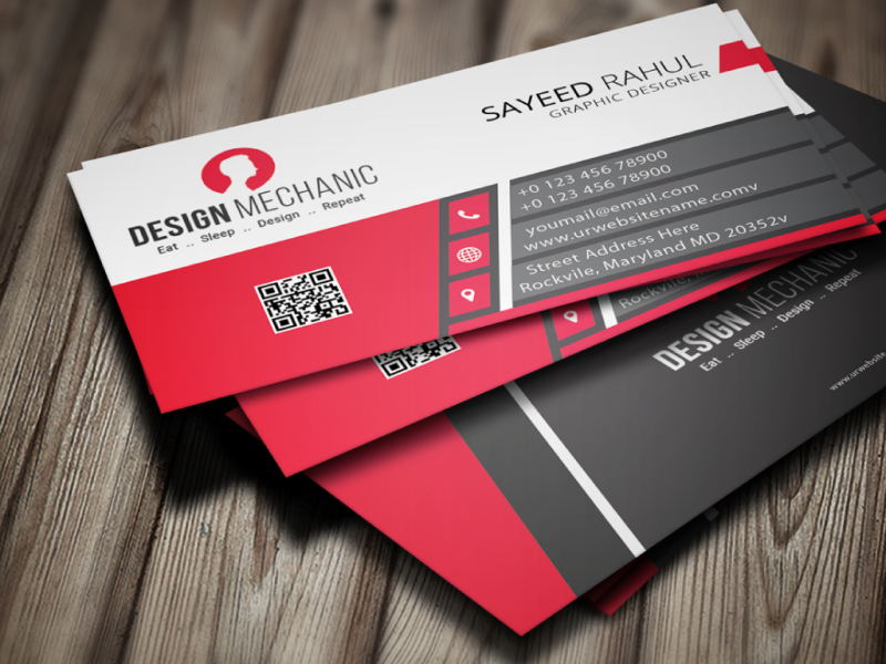 Professional Business Card by Deeyas on Dribbble