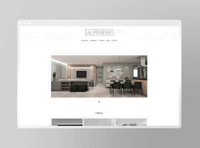 Website - Alpendre Arquitetura design graphic design ui ux website