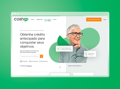 Website - CashGo design graphic design ui ux website