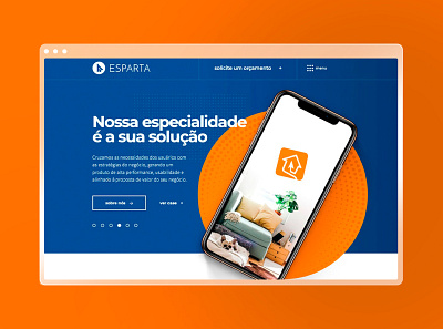 Website - Esparta design graphic design ui ux website