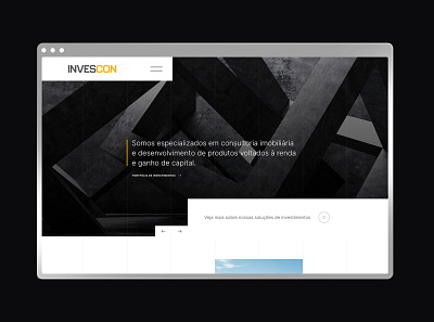 Website - Invescon design graphic design ui ux website