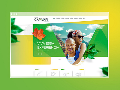 Website - Parque Capivari