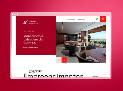 Website - Víncere Inc. design ui ux website