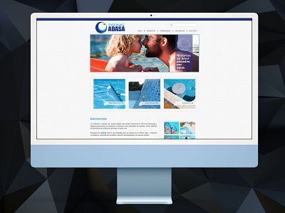 Diseño web de servicios de mantenimiento para las piscinas