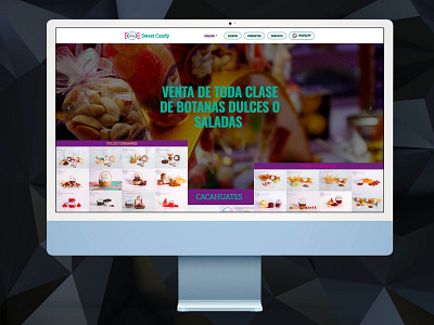 Diseño web para mesas de dulces