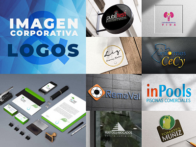 Imagen corporativa | Logotipos branding design graphic design illustrator logo