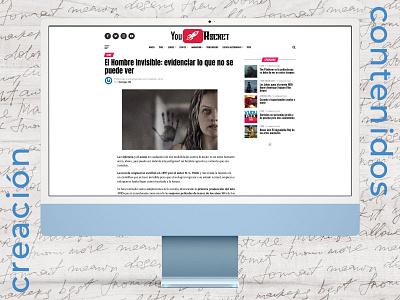 Creación de contenidos | Cine blog blogs copy creative writing movie movies wordpress writer writing