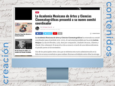 Creación de contenidos | Noticias blog blogs cinema creative writing movie news news wordpress writer writing