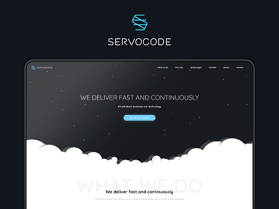 ServoCode agency agency deliver landing logo one page servocode ui ux web webdesign website