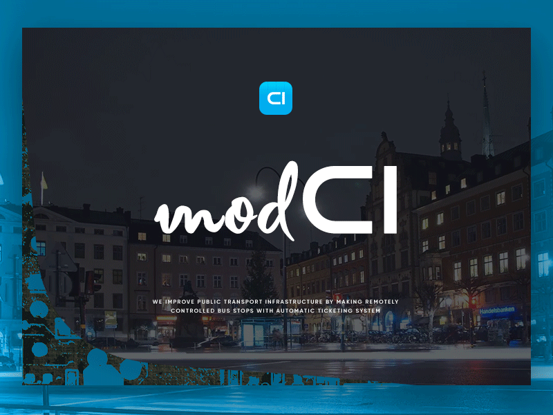 modCI presentation branding content design logo minimal pdf presentation product slides typography video webdesign