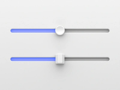 Sliders 3d control render slider ui