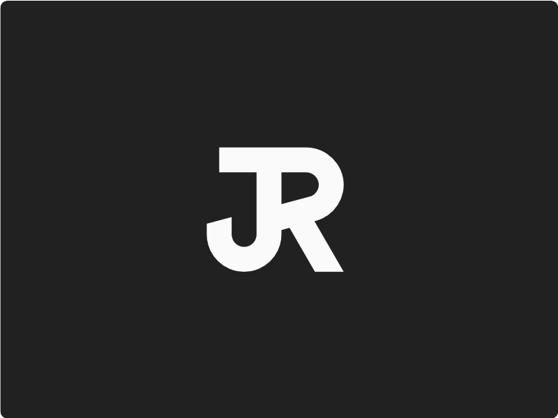 JR Monogram by Anh Nguyen on Dribbble