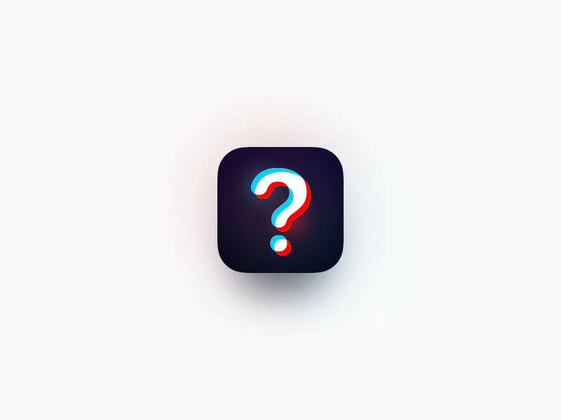 Question App Icon Exploration by Anh Nguyen on Dribbble