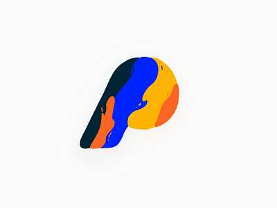 Stylized pwign Logo branding icon illustration logo procreate