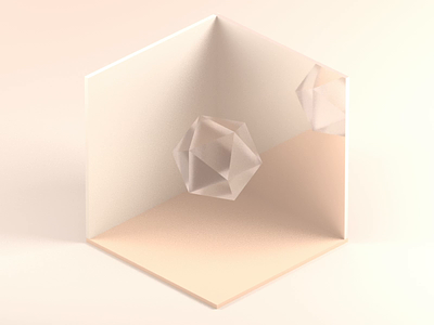 3D Light & Material Exploration light material prism render