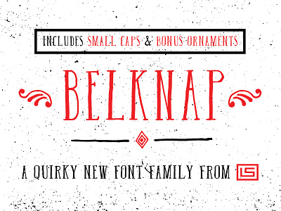 Belknap Font Family font hand drawn hand lettered serif type typography