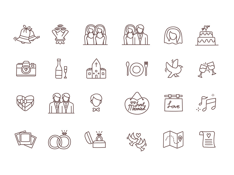 Free Free 292 Wedding Svg Icons SVG PNG EPS DXF File