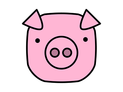 Cube Critters Preview_3 animals cute digital illustration funny icon icon design pig vector