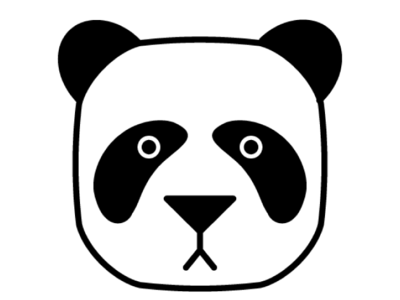 Cube Critters Preview_4 animal cute design icon icon design illustration logo panda vector